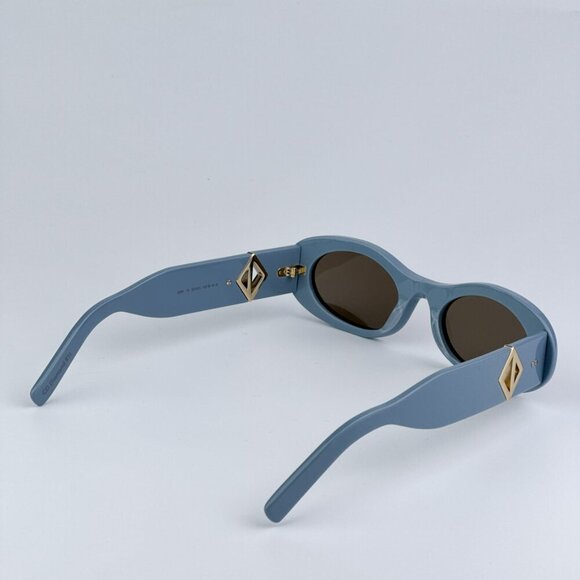 Dior CD DIAMOND EDITION R11 30F0 BRAND NEW Sunglasses Blue Brown Unisex Cat Eye - Picture 8 of 11